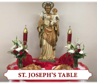 St. Joseph's Table Donations