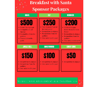 SPONSOR - Breakfast with Santa 2023