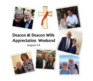 Deacon & Deacon Wife Appreciation Weekend