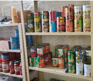 Food Pantry (Kitchen Door)