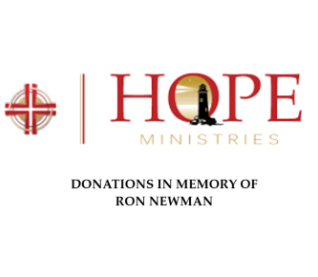 Hope Ministries - In Memory of Ron Newman