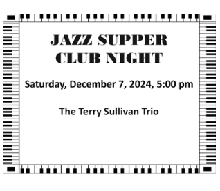 Jazz Supper Club Night